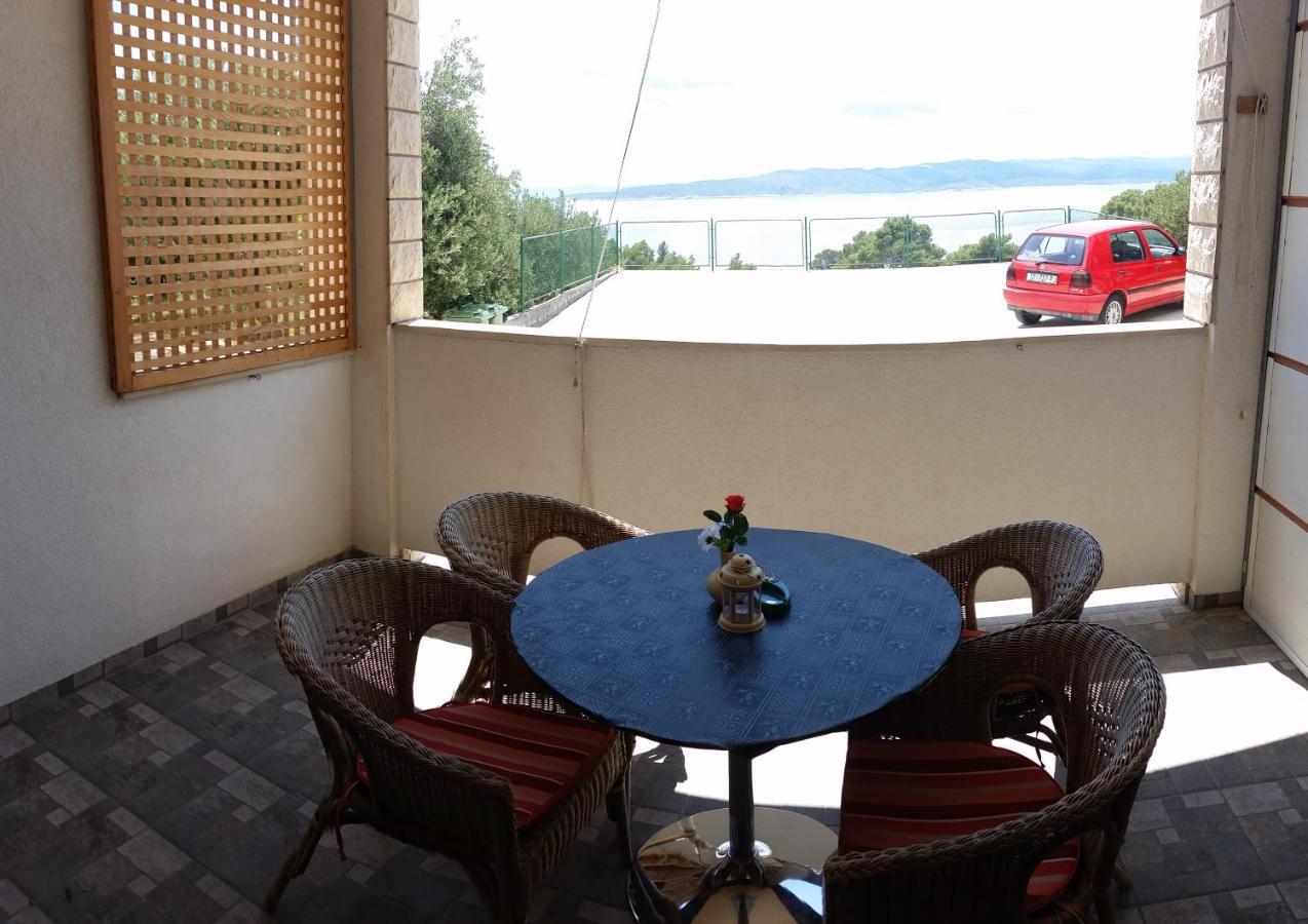 Studio Ground Floor With Terace Brela Exterior foto